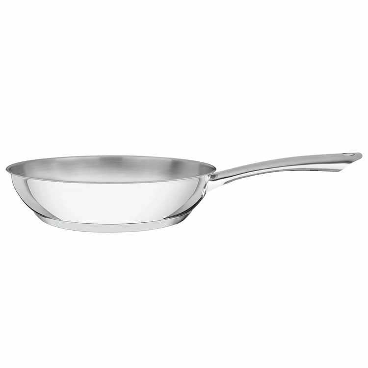 Tramontina Una 24cm 2.1L Stainless Steel Frying Pan with Tri-ply Bottom