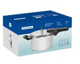 Tramontina Brava Pressure Cooker in Stainless Steel with Triple Bottom 22 cm 6 L