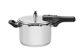 Tramontina Brava Pressure Cooker in Stainless Steel with Triple Bottom 22 cm 6 L