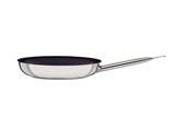 Tramontina Professional 20 cm 1.1 L shallow stainless steel frying pan with long handle, tri-ply base and interior non-stick coating 62633207