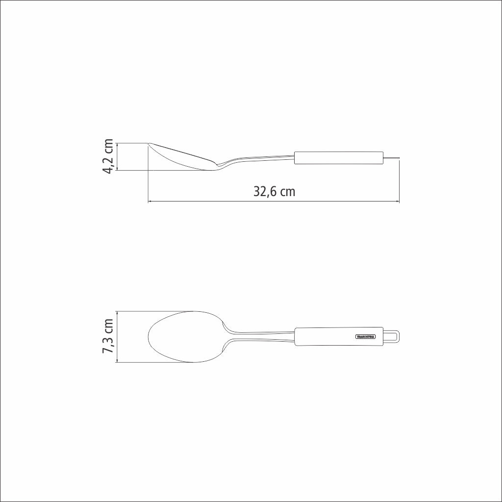 Tramontina Marffim Stainless Steel Serving Spoon