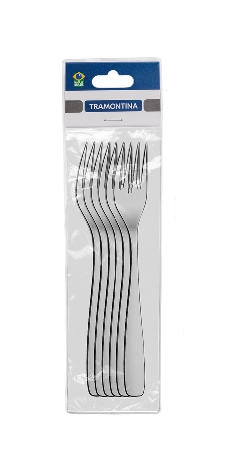 Tramontina Amazonas Stainless Steel Fish Fork Set 6 Pieces
