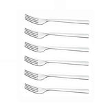Tramontina Oslo 6 Pieces Stainless Steel Dessert Fork Set with High Gloss Finish