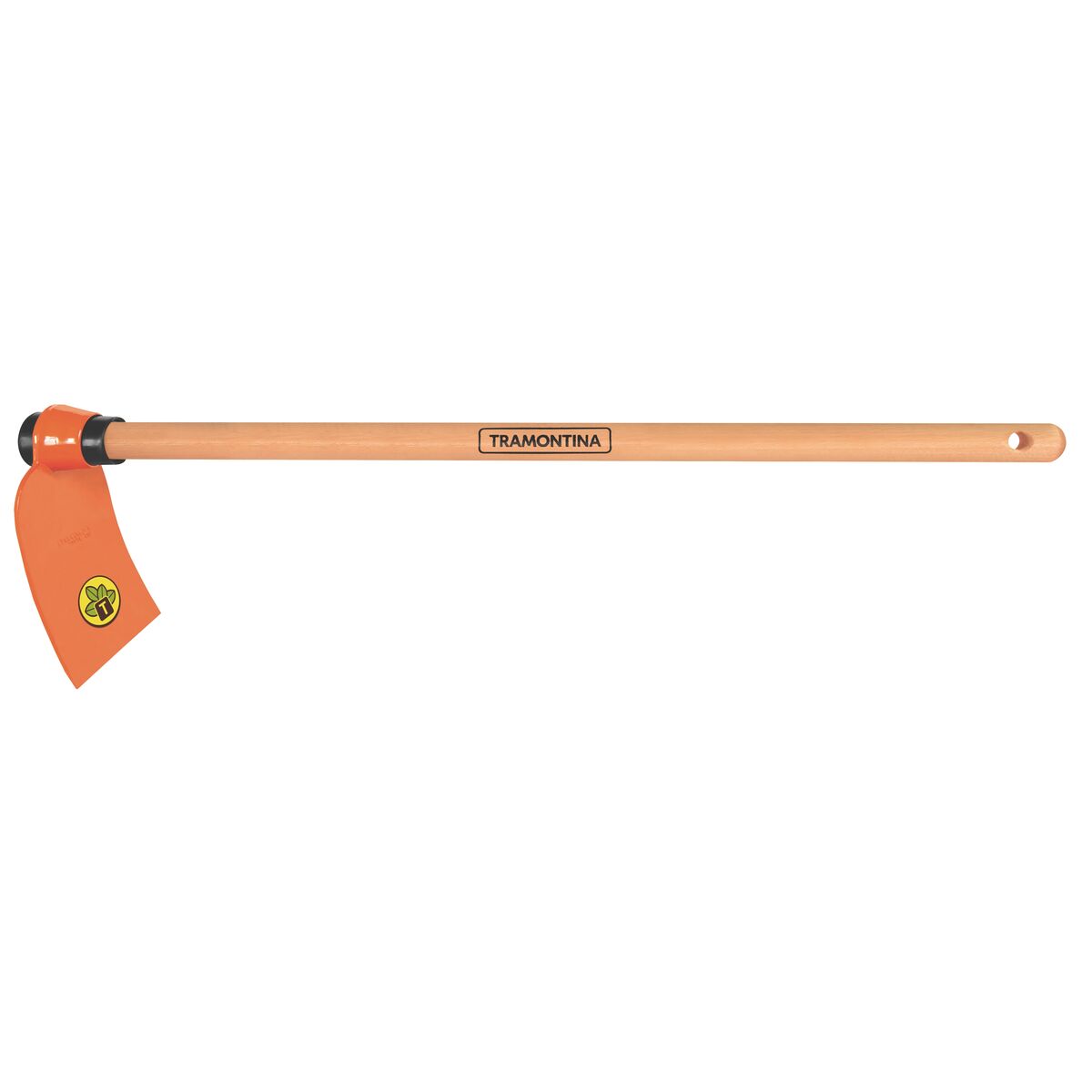Tramontina Garden Hoe with Special Carbon Steel and 60cm Wood Handle