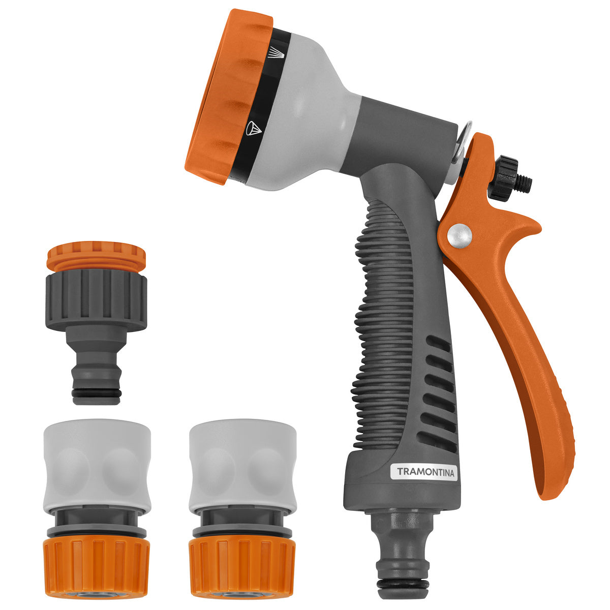 Tramontina 4-Pieces Irrigation Set with Quick Connectors and Water Spray Gun