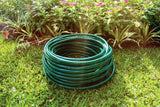 Tramontina 30m Flex Garden Hose in Green with 3-Layers PVC Fiber and Braided Polyester Cord