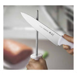 Tramontina Plenus 2 Pieces Knife and Sharpener Set with Stainless Steel Blade and Polypropylene Handle