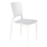 Tramontina Safira White Polypropylene and Fiberglass Chair