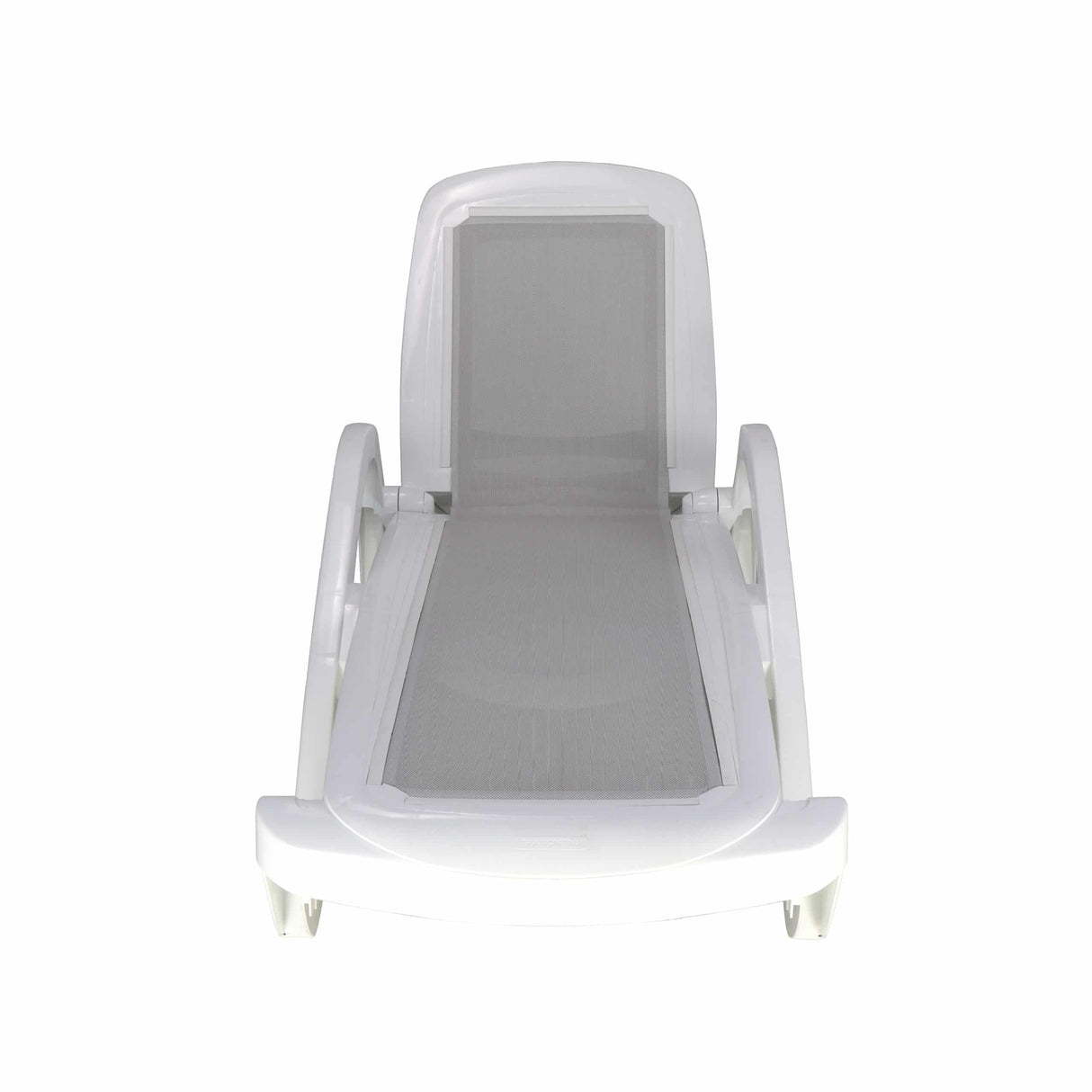 Tramontina Cancún White Polypropylene Sunlounger