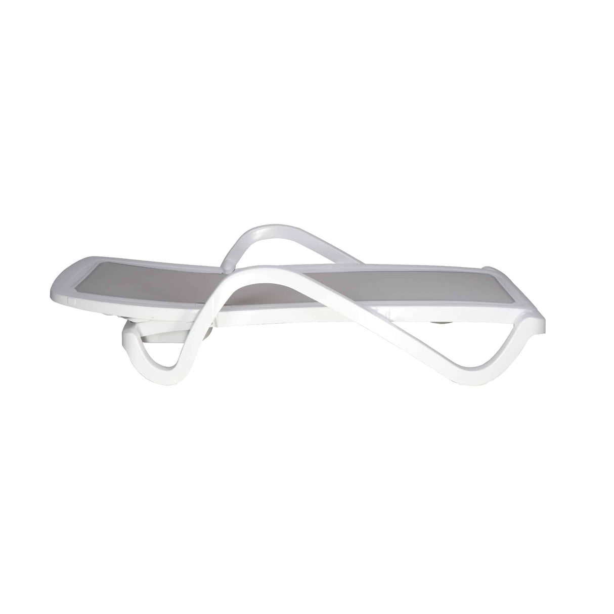 Tramontina Cancún White Polypropylene Sunlounger