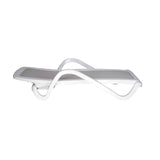 Tramontina Cancún White Polypropylene Sunlounger