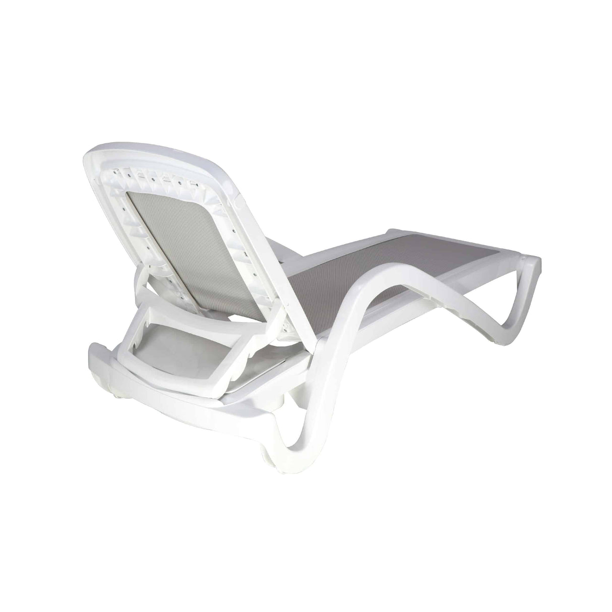 Tramontina Cancún White Polypropylene Sunlounger