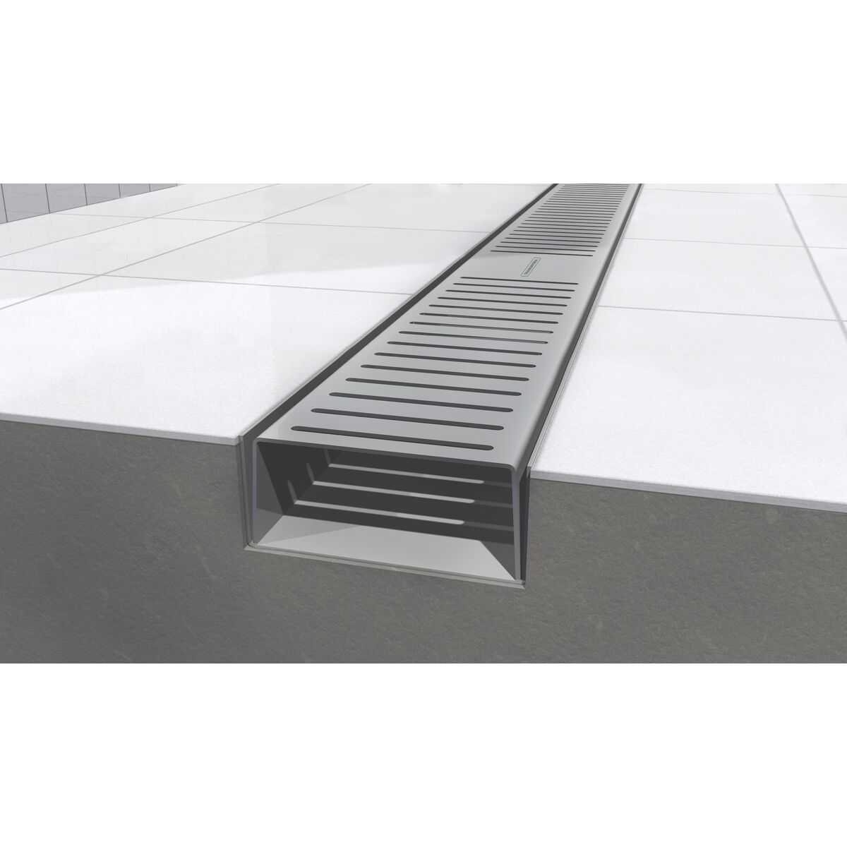 Tramontina stainless steel slim grating 90 x 7 cm