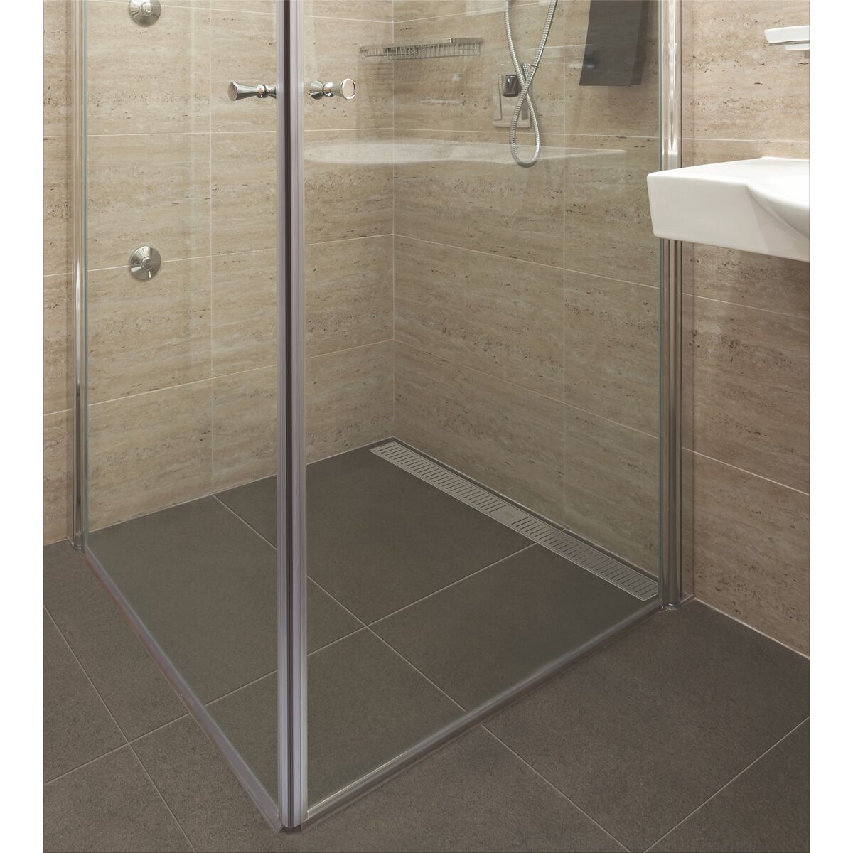 Tramontina stainless steel slim grating 90 x 7 cm