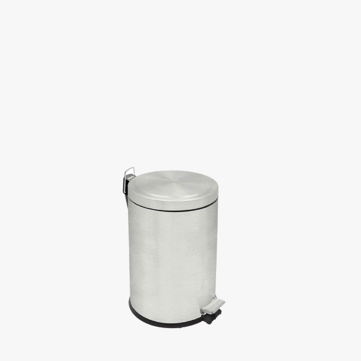 stainless steel pedal trash bin and removable internal bucket 5 L