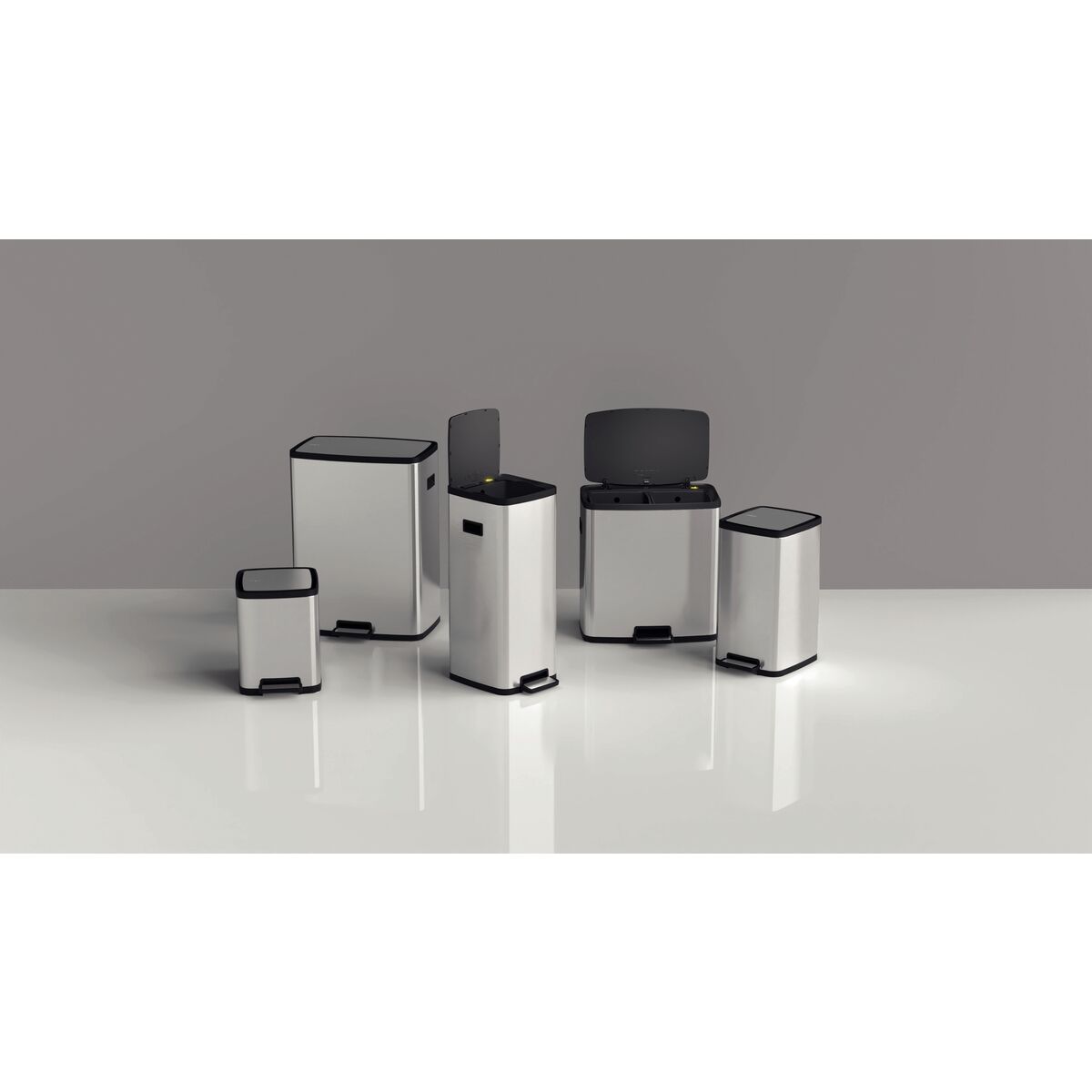 Tramontina Octos 10 liters Stainless Steel Pedal Trash Bin