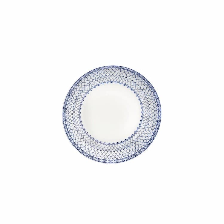 Tramontina Umeko 22cm Decorated Porcelain Deep Plate