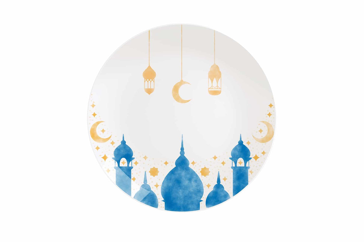 Tramontina Hayat 25cm Ramadan Themed Decorated Porcelain Dinner Plate