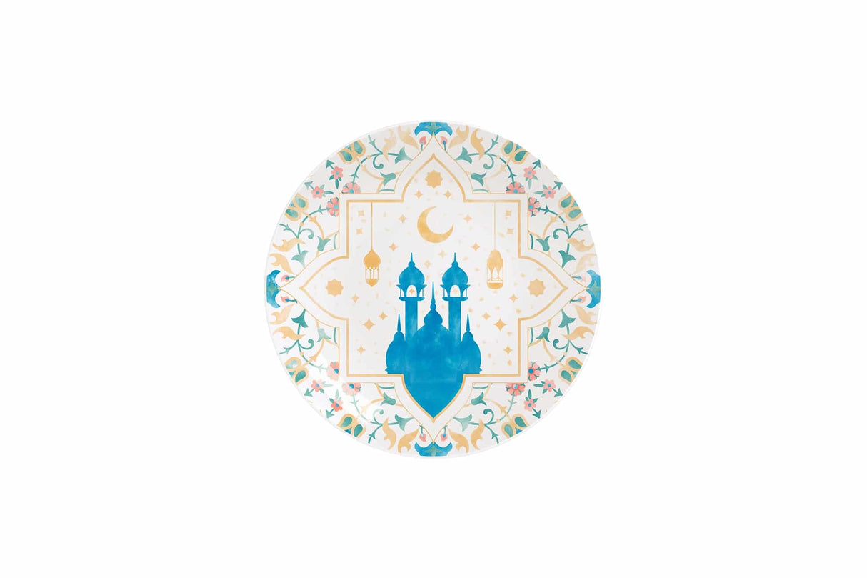 Tramontina Hayat 19cm Ramadan Themed Decorated Porcelain Dessert Plate