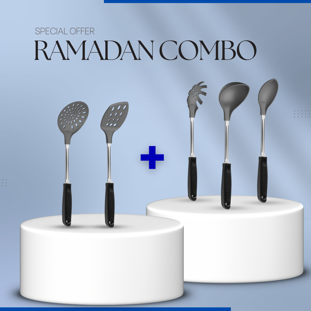 Tramontina Utilità Nylon Combo 5-Piece Kitchen Utensil Set