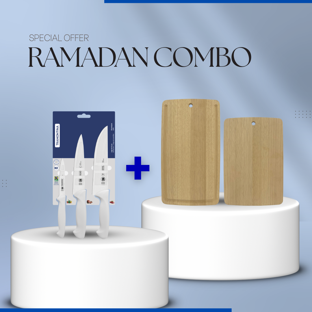 Tramontina Ramadan 5-Piece Combo – Precision Cutting & Elegant Serving