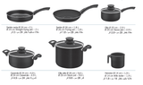 9 Pcs Cookware Set