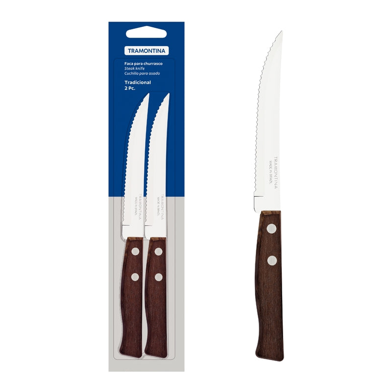 2 PCS STEAK KNIVES SET TRADICI