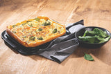 Tramontina 24cm Black Aluminum Baking Cake Pan with Removable Bottom with Interior and Exterior Starflon Max PFOA Free Nonstick Coating