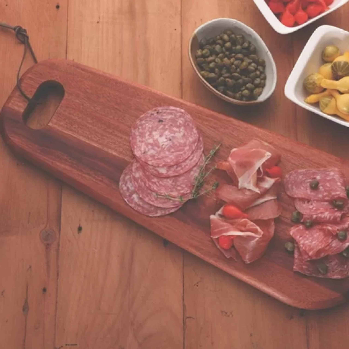 Tramontina Provence 48x19cm Teak Wood Antipasti Board with Mineral Oil Finish