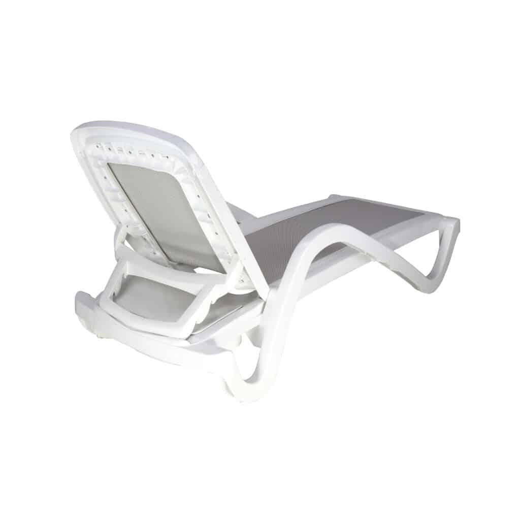 White plastic lounger sale