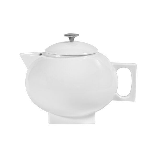 Porcelain Covered Tea Pot