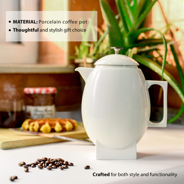 Porcelain Coffe Pot