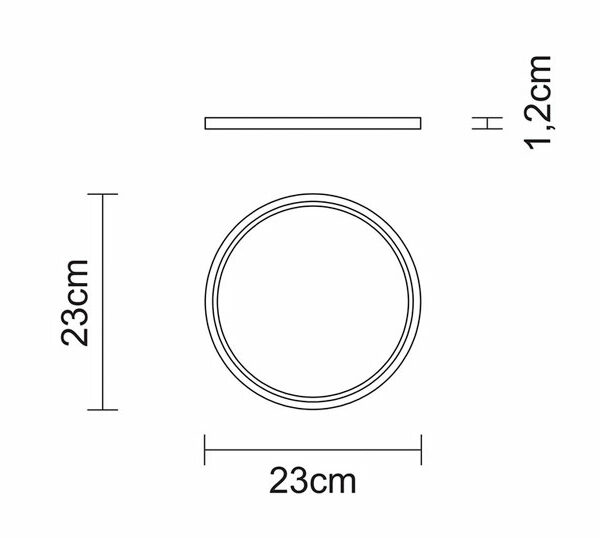 Barbecue Plate Ø23cm