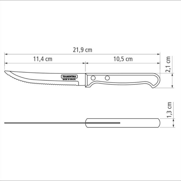 Steak Knife 5 inch Polywood