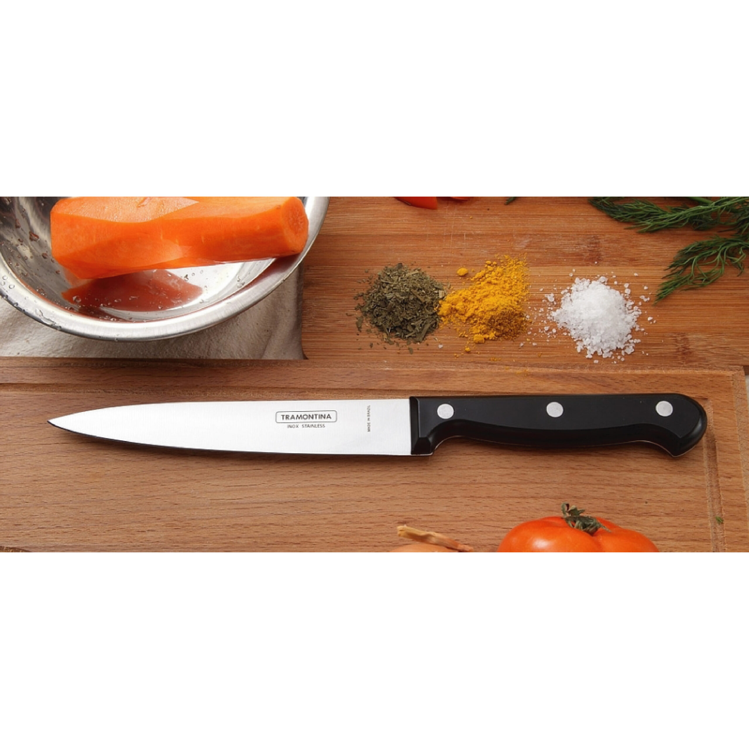 Tramontina Knives 4pcs Set Ultracorte - 23899/061 – Kitchen Mart Tanzania