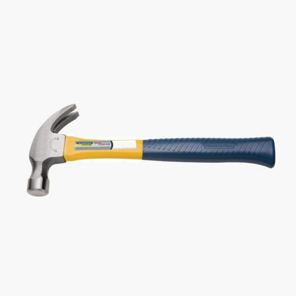 Tramontina 16oz Claw Hammer with Polished Fiberglass Handle