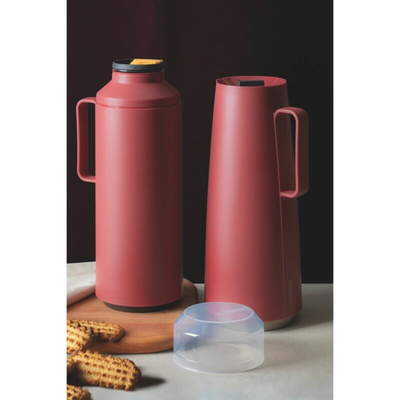Tramontina Exact Thermos Flask In Stainless Steel With 1.8 L Glass