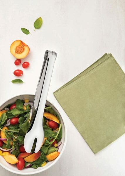 Tramontina Utility Stainless Steel Salad Tongs