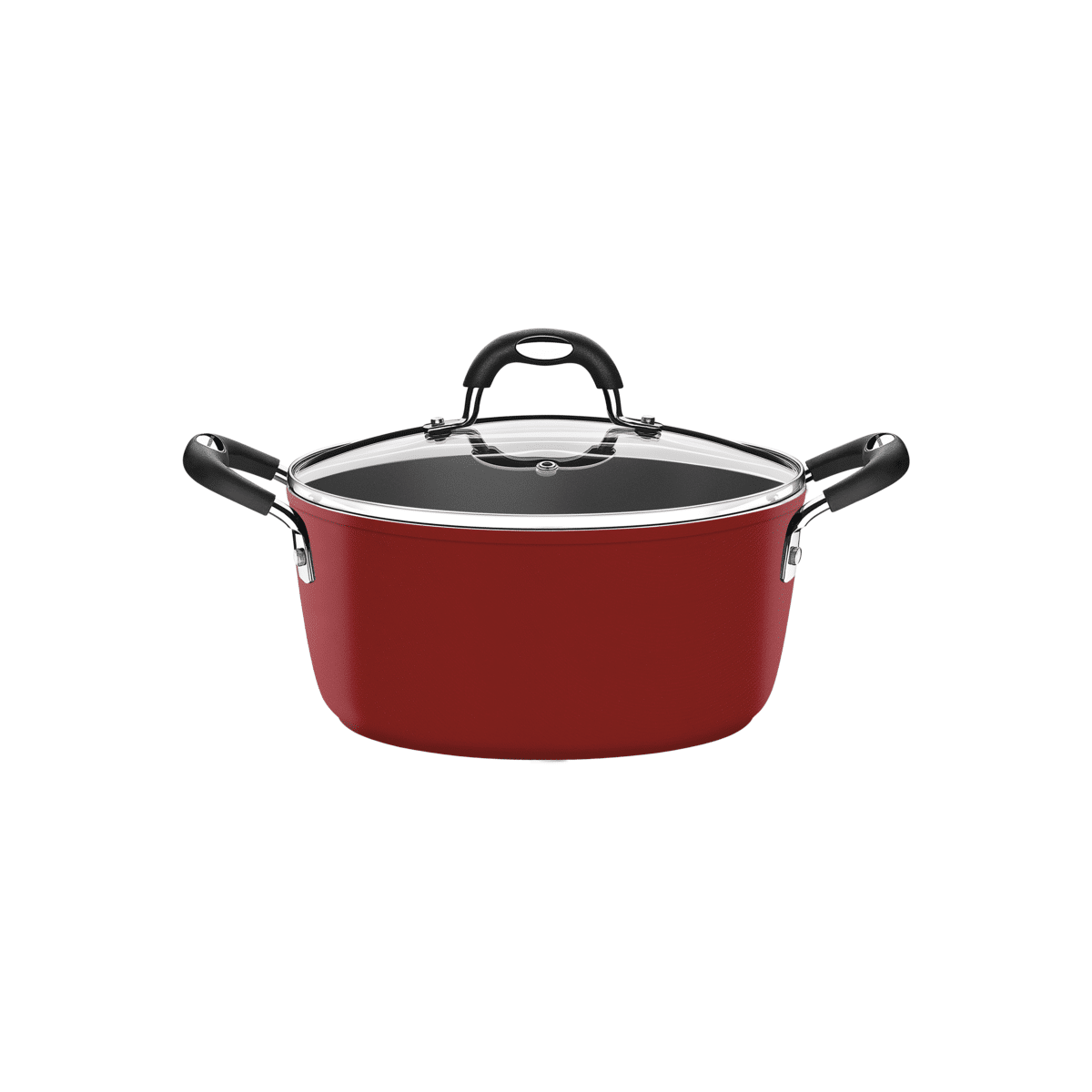 Mônaco 24 Cm 4 5 L Aluminum Casserole With Internal Non Stick Coating Tramontina