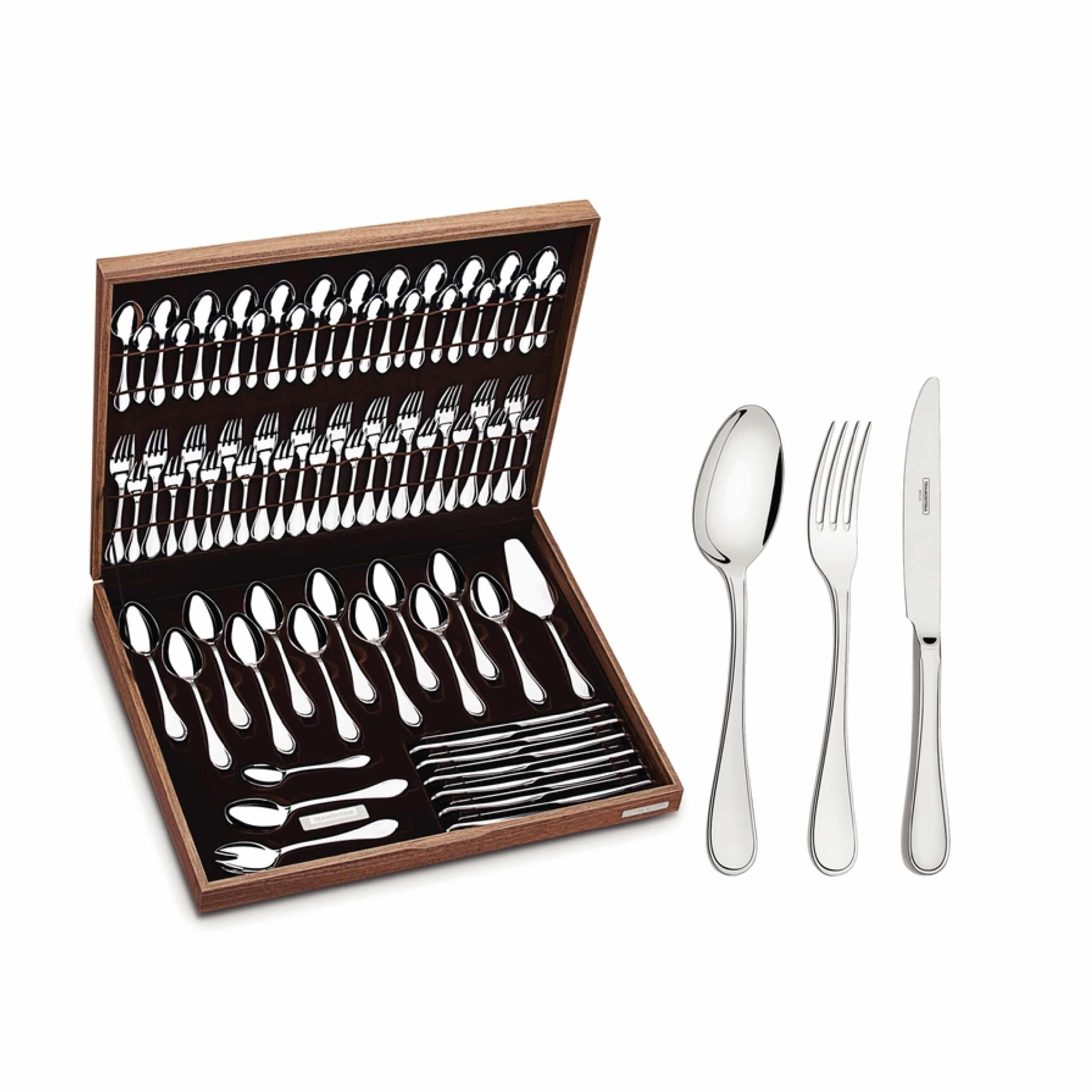 Stainless steel deals flatware