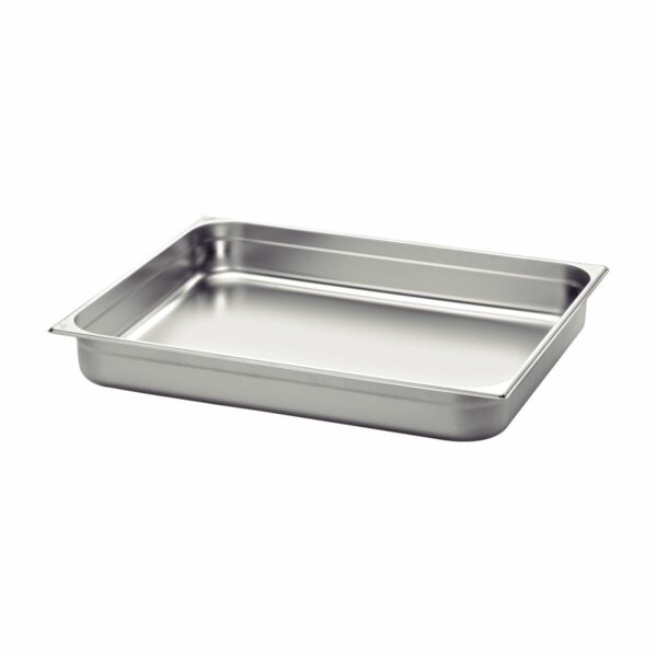 Tramontina GN 1/1 stainless steel food pan without handles, 65 mm deep - Steel 304