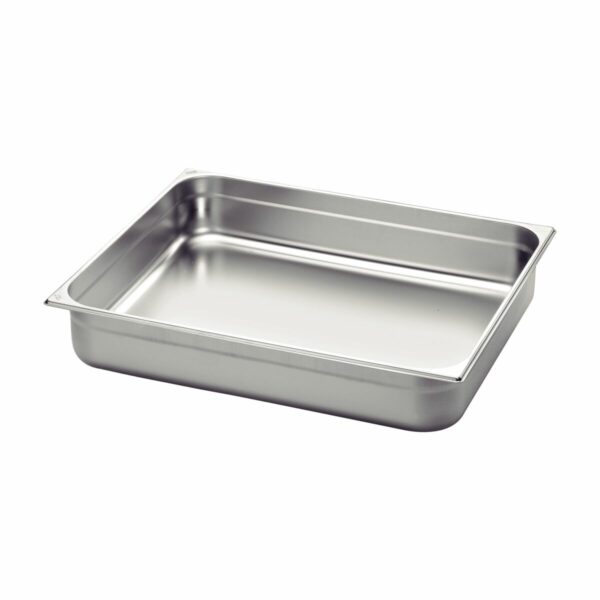 Tramontina GN 1/1 stainless steel food pan without handles, 150 mm deep - Steel 304