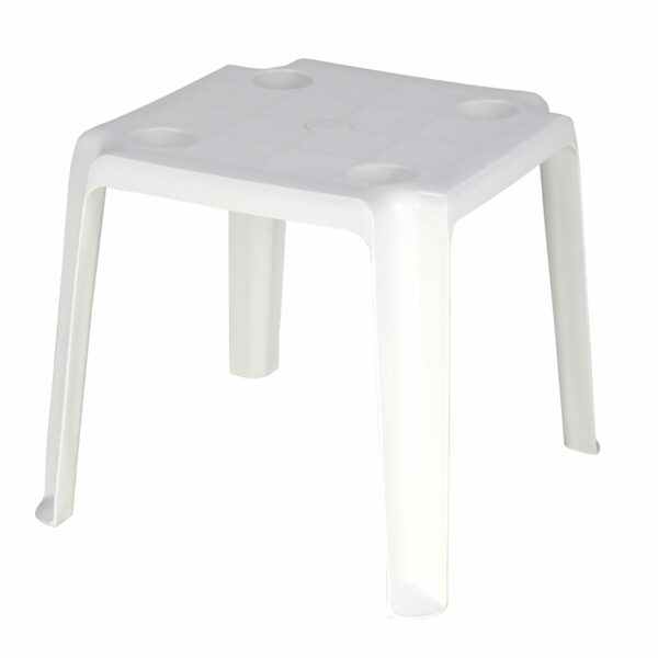 Tramontina Peruíbe White Polypropylene Side Table