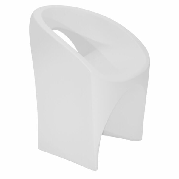 Tramontina Jet Armchair in White Polyethylene