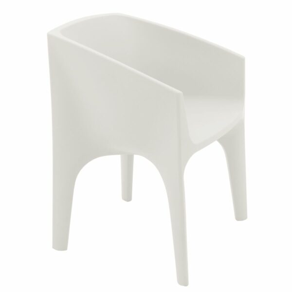 Tramontina Paco Armchair in White Polyethylene